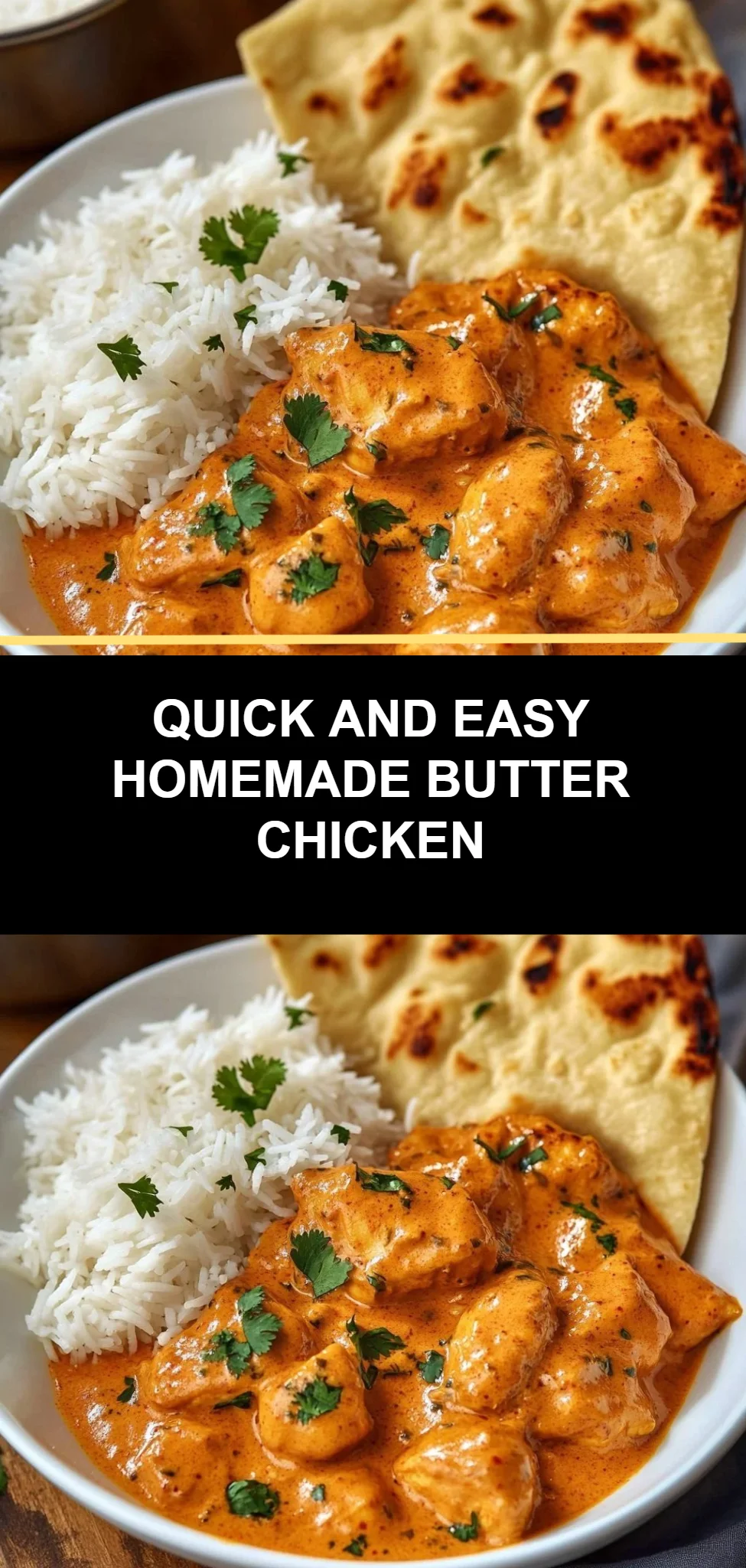 Quick and Easy Homemade Butter Chicken