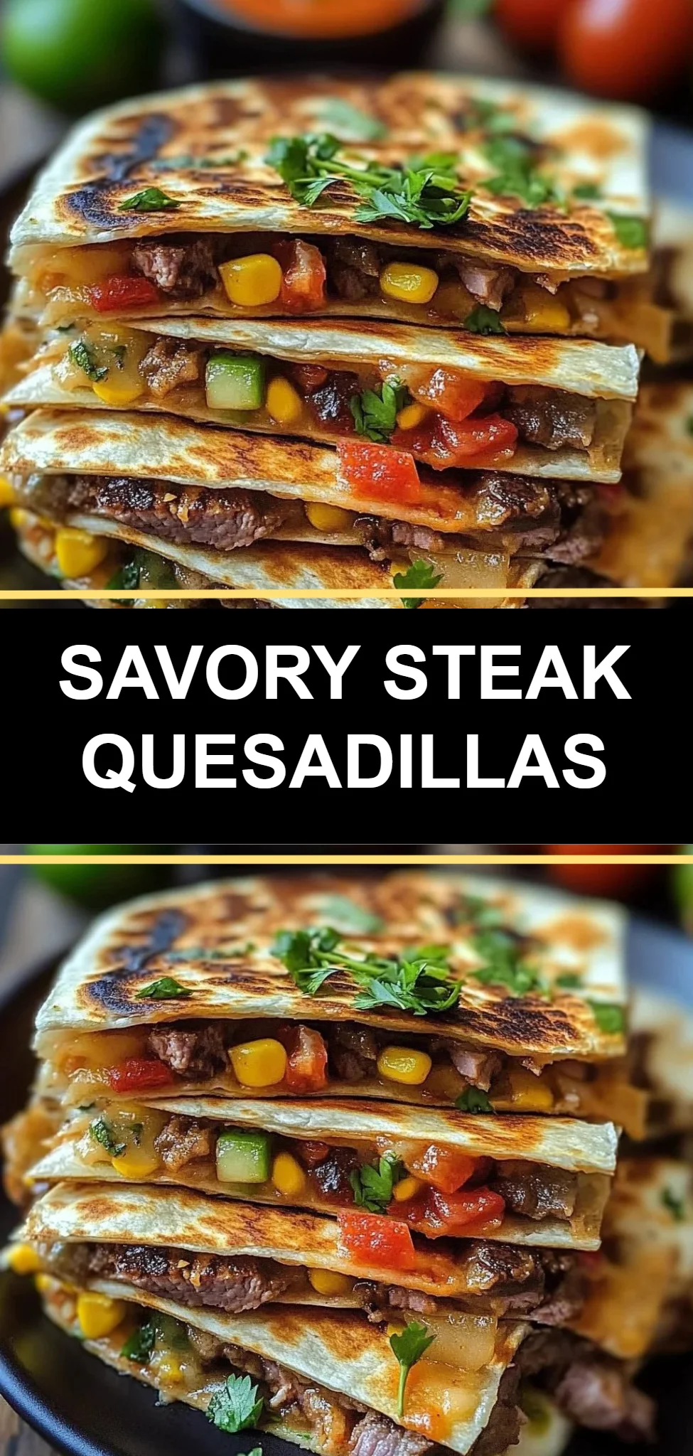 Savory Steak Quesadillas