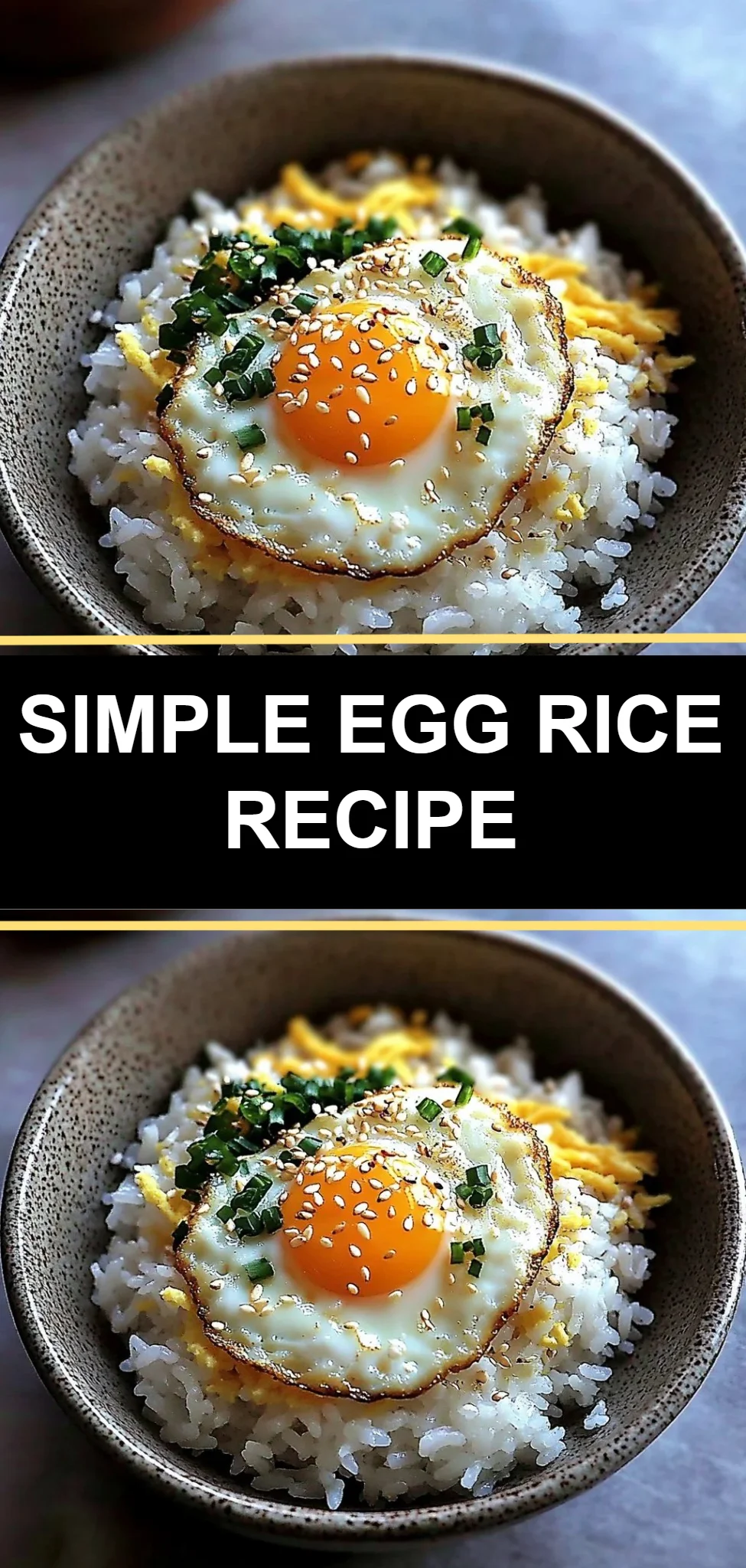 Simple Egg Rice Recipe