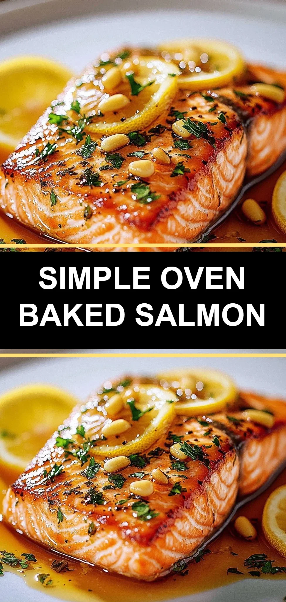 Simple Oven Baked Salmon