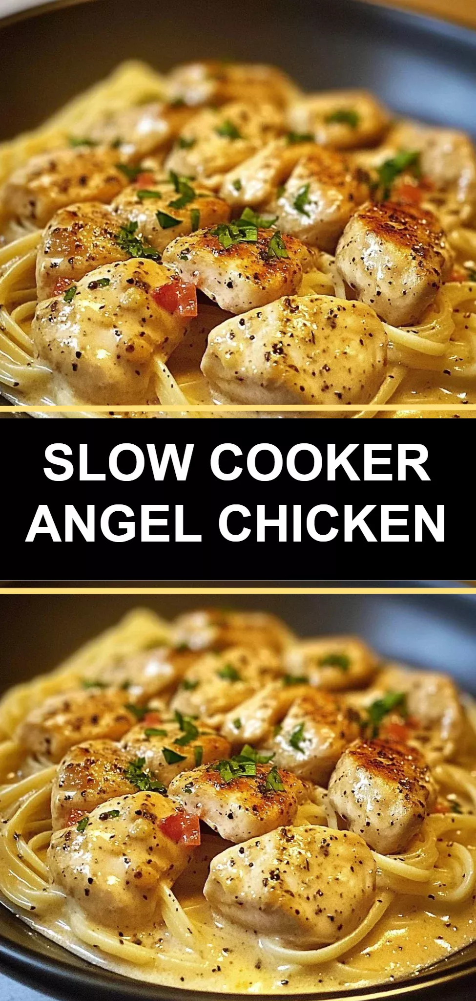 Slow Cooker Angel Chicken