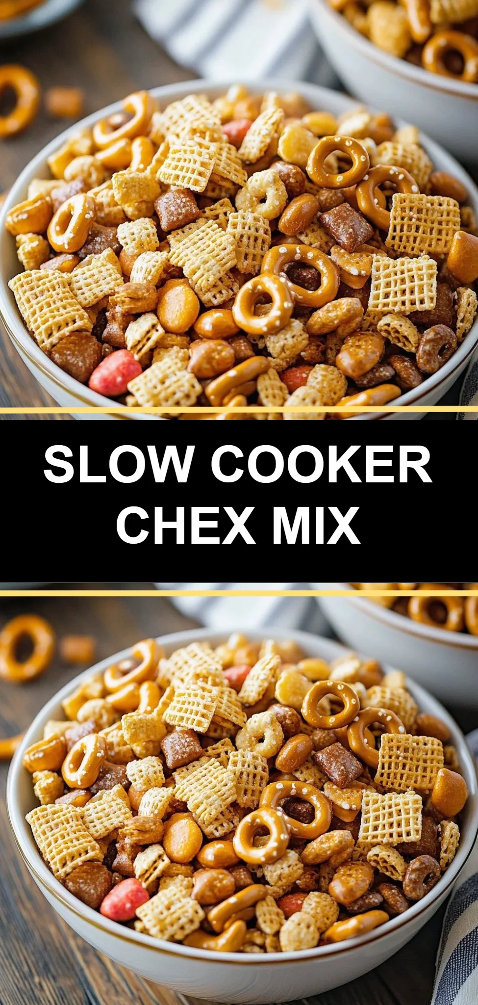 Slow Cooker Chex Mix
