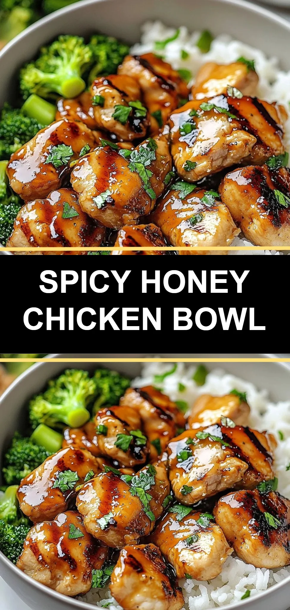 Spicy Honey Chicken Bowl