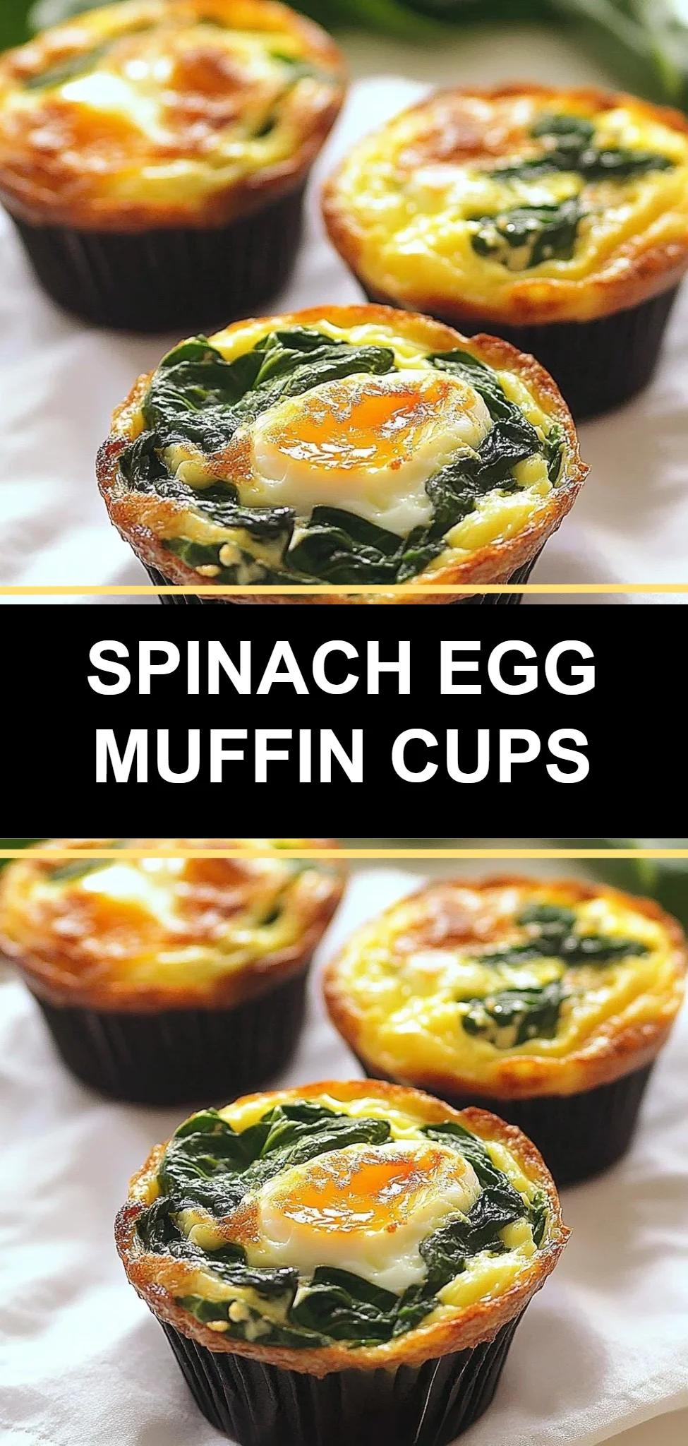 Spinach Egg Muffin Cups