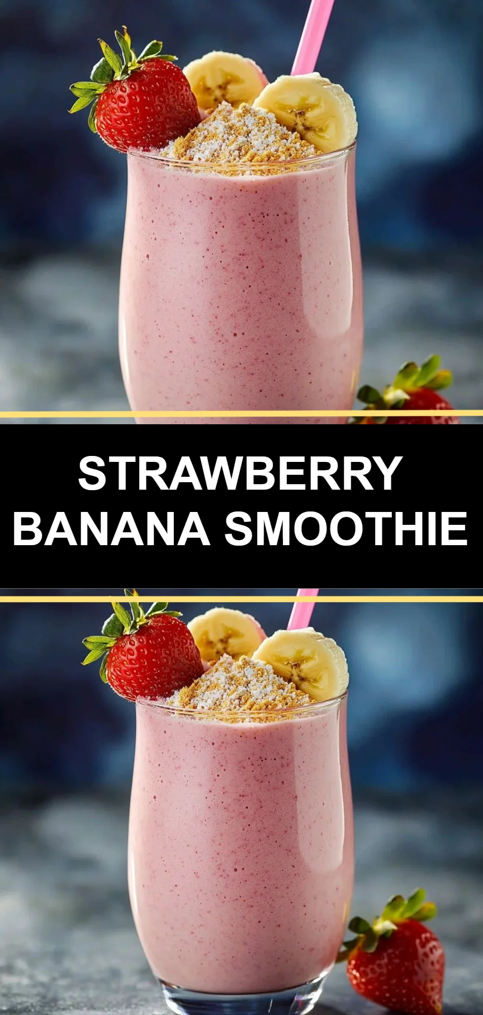 Strawberry Banana Smoothie