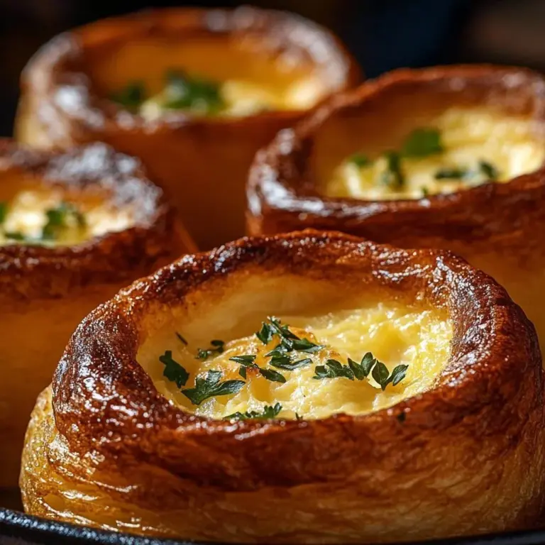 Delicious homemade popovers served on a dining table for every occasion.