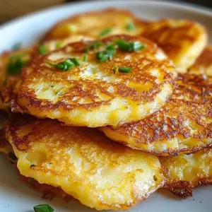 Plate of traditional German potato pancakes served with applesauce and sour cream
