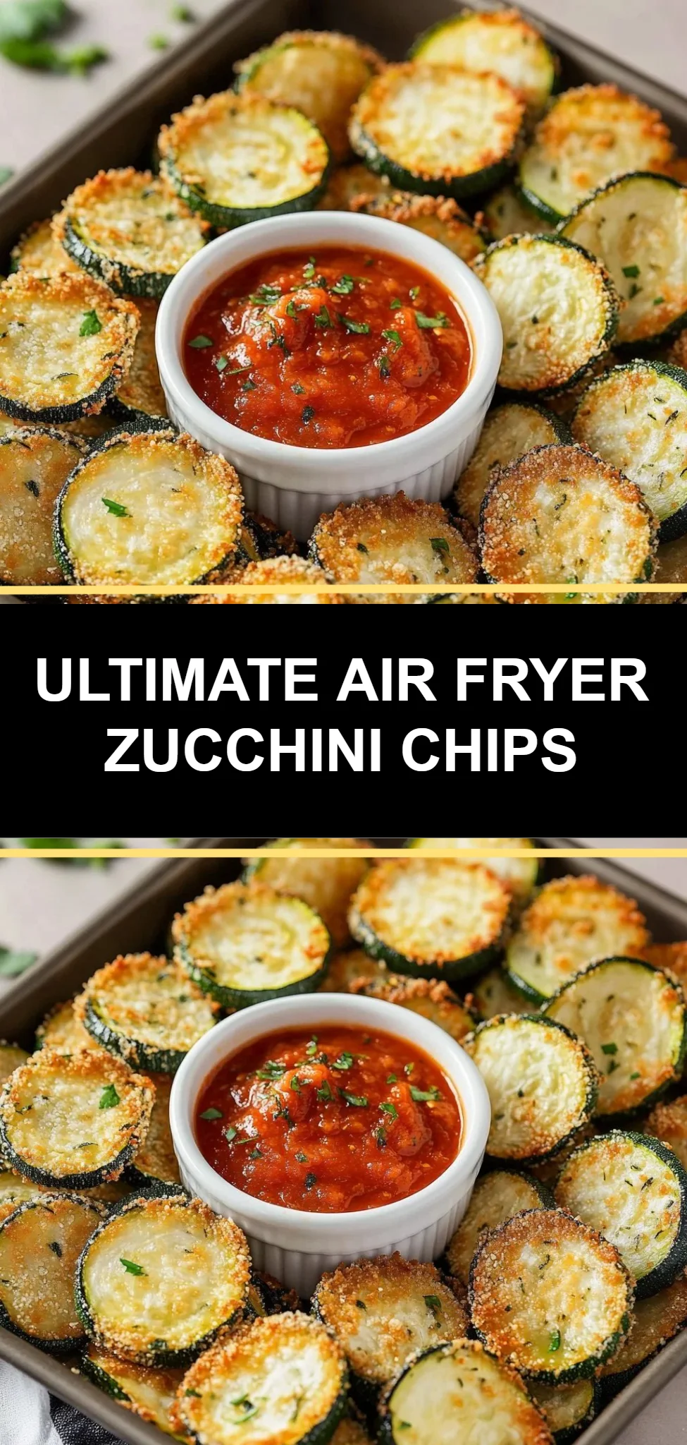 Ultimate Air Fryer Zucchini Chips