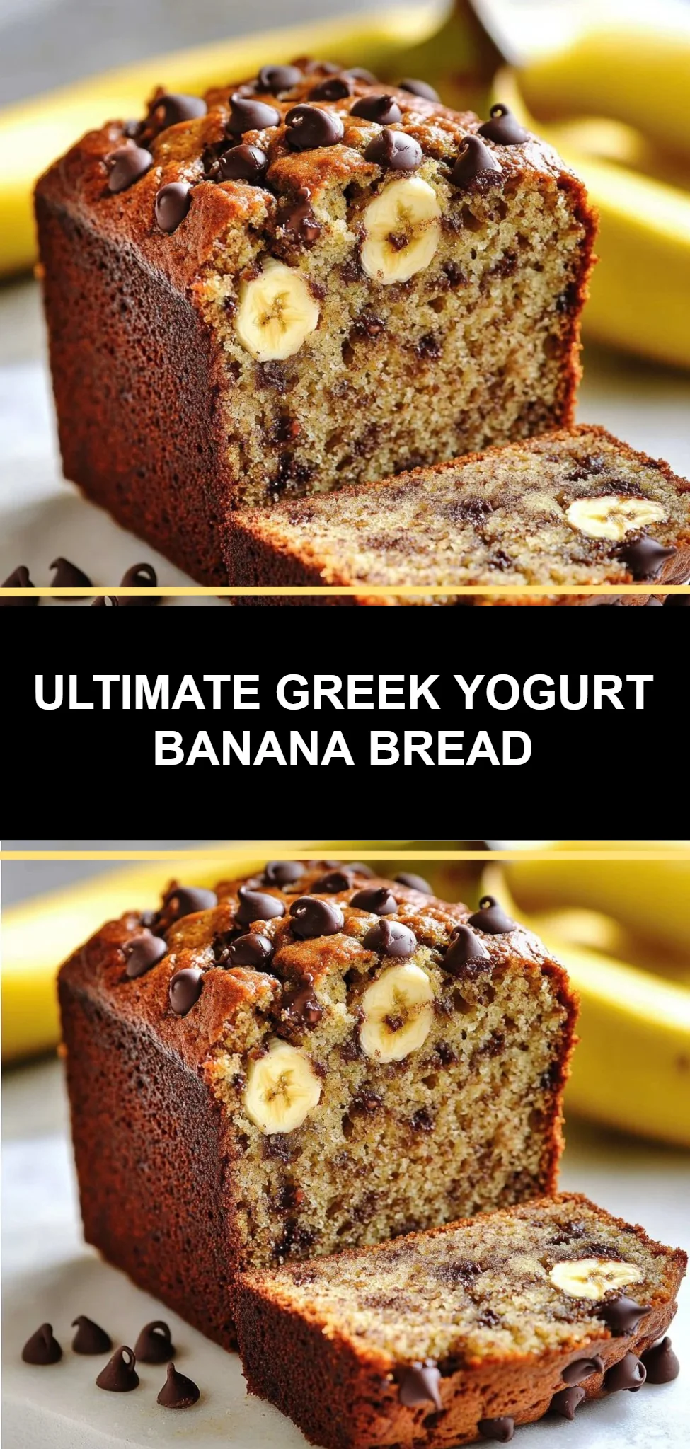 Ultimate Greek Yogurt Banana Bread