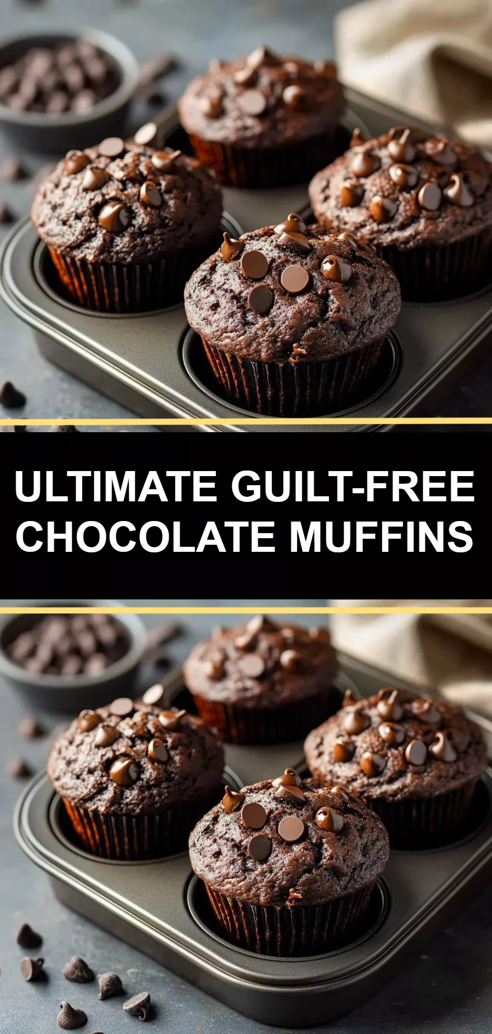 Ultimate Guilt-Free Chocolate Muffins