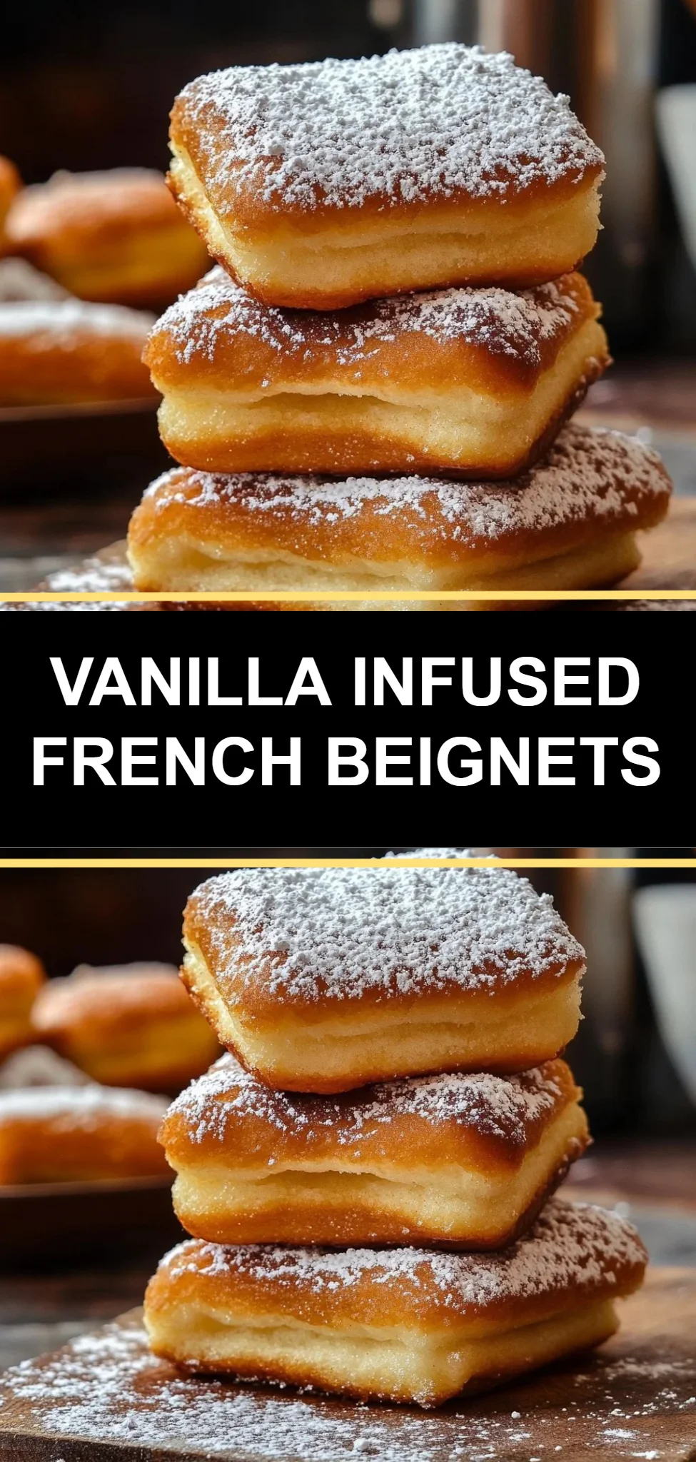 Vanilla Infused French Beignets