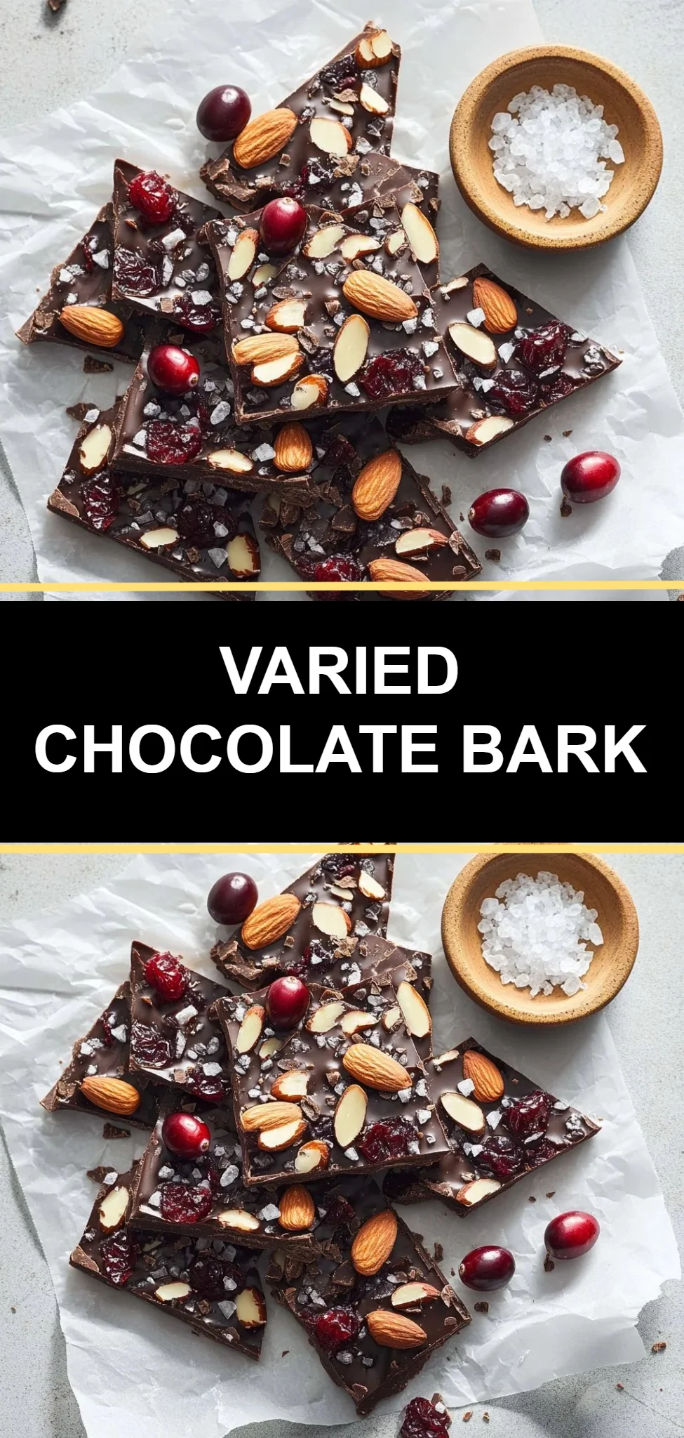 Varied Chocolate Bark